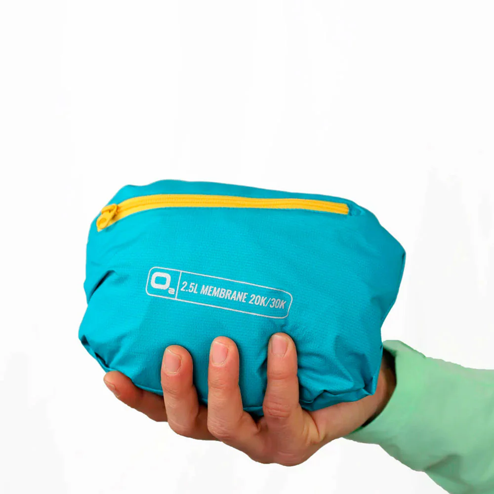 CHAQUETA IMPERMEABLE OS2O O2 WATERPROOF TRAIL SPEED ZIP 30K MUJER - Bluebird - Image 8