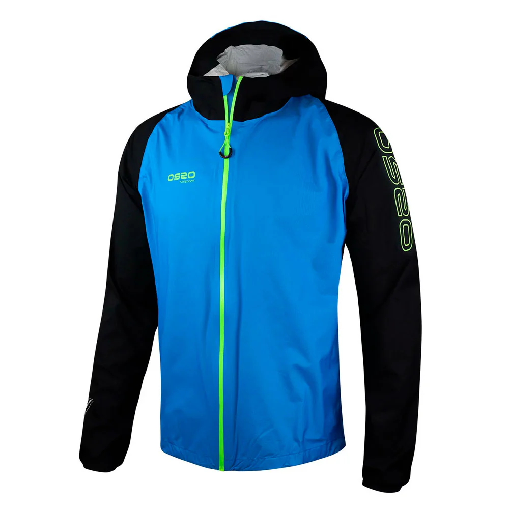 CHAQUETA IMPERMEABLE OS2O O2 WATERPROOF TRAIL SPEED ZIP 30K - Royal