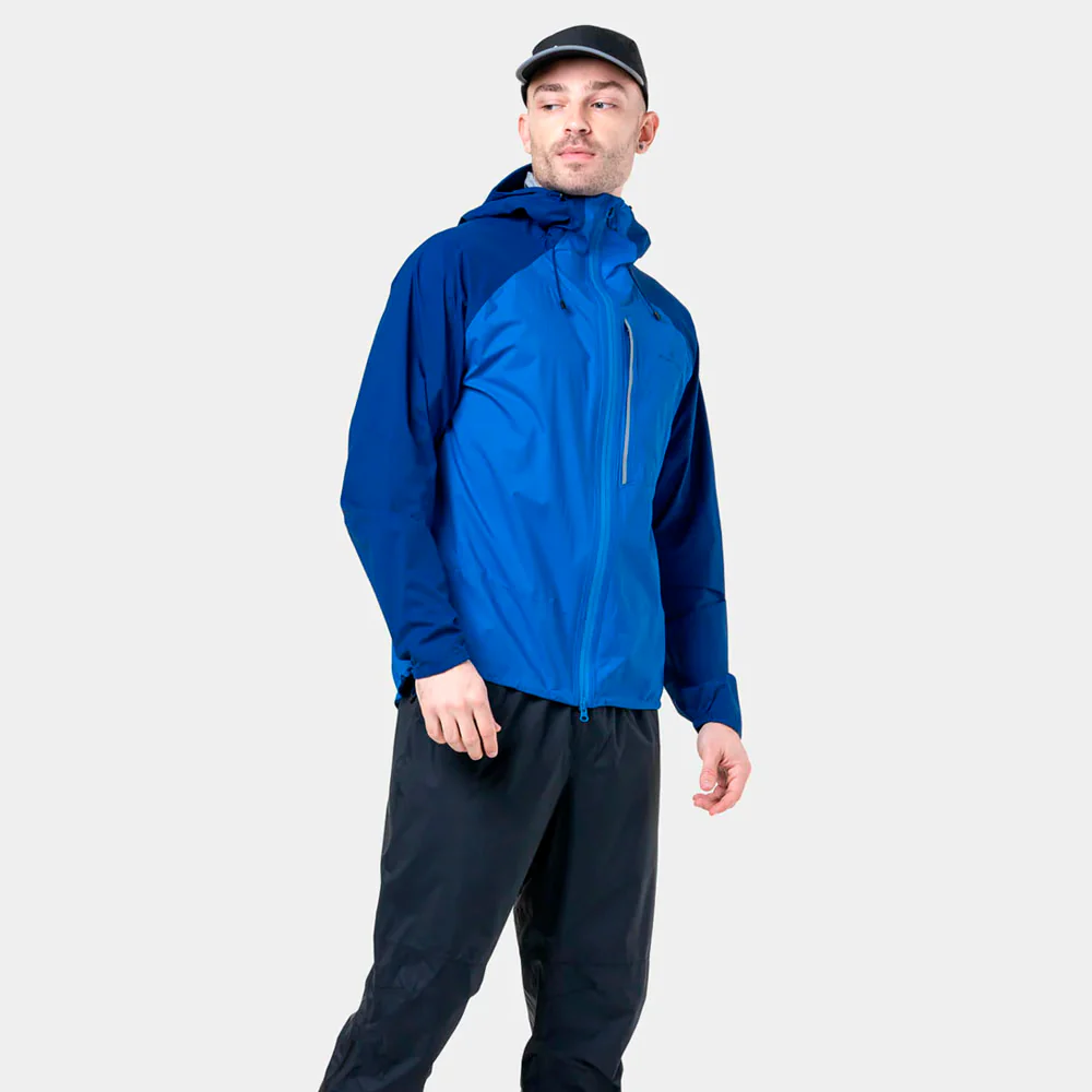 CHAQUETA IMPERMEABLE RONHILL TECH STORM - Ocean / Electric Blue - Image 2