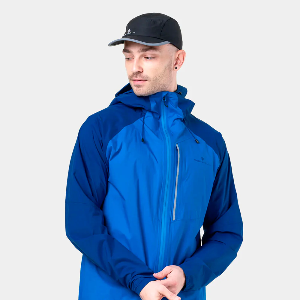 CHAQUETA IMPERMEABLE RONHILL TECH STORM - Ocean / Electric Blue - Image 9