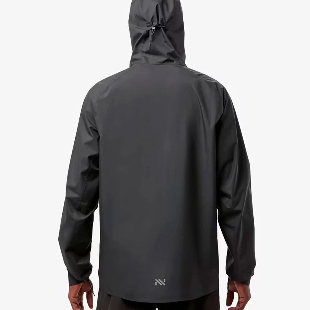 CHAQUETA IMPERMEABLE NNORMAL TRAIL RAIN - Negro - Image 4