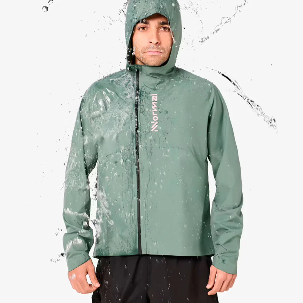 CHAQUETA IMPERMEABLE NNORMAL TRAIL RAIN - Verde - Image 2