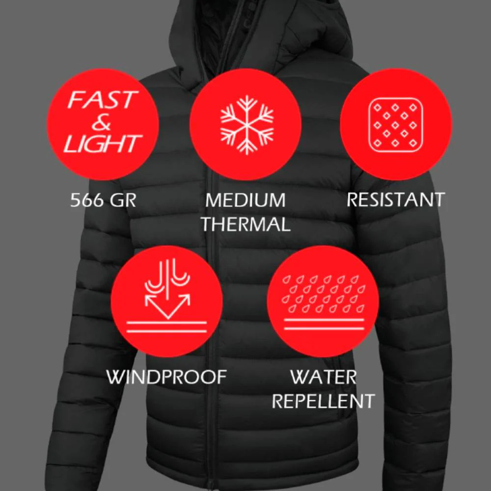 CHAQUETA OS2O FASTLITE NEODOWN - Black - Image 3
