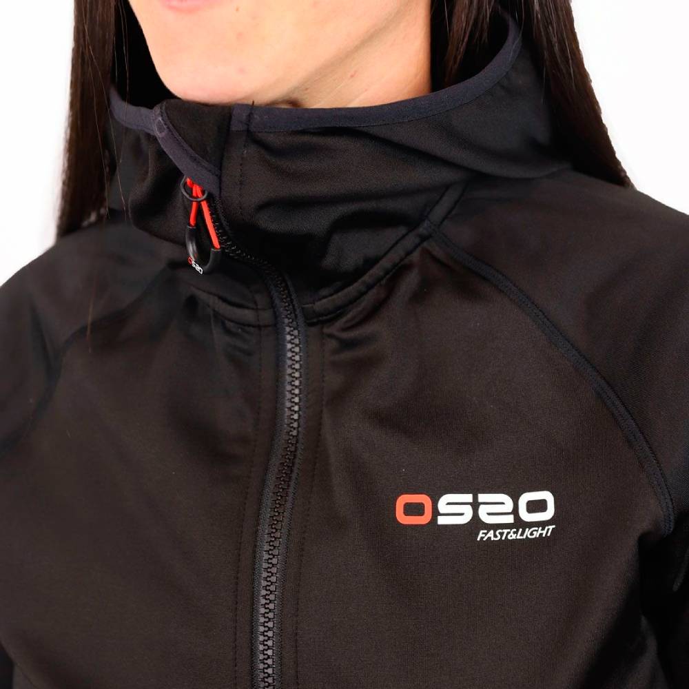 CHAQUETA OS2O HOKA PRO MUJER - All Black - Image 6