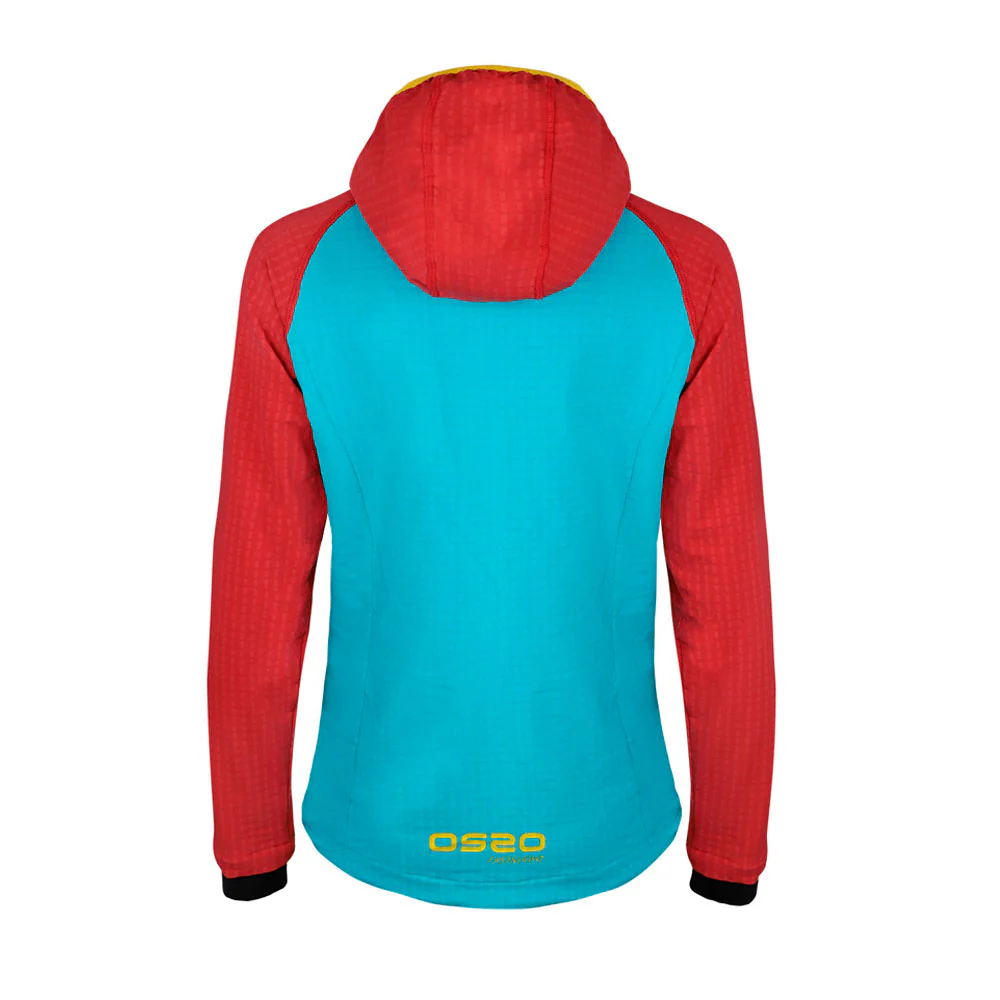 CHAQUETA OS2O METEOR STORMFLEECE PRO MUJER - Garnet - Image 3