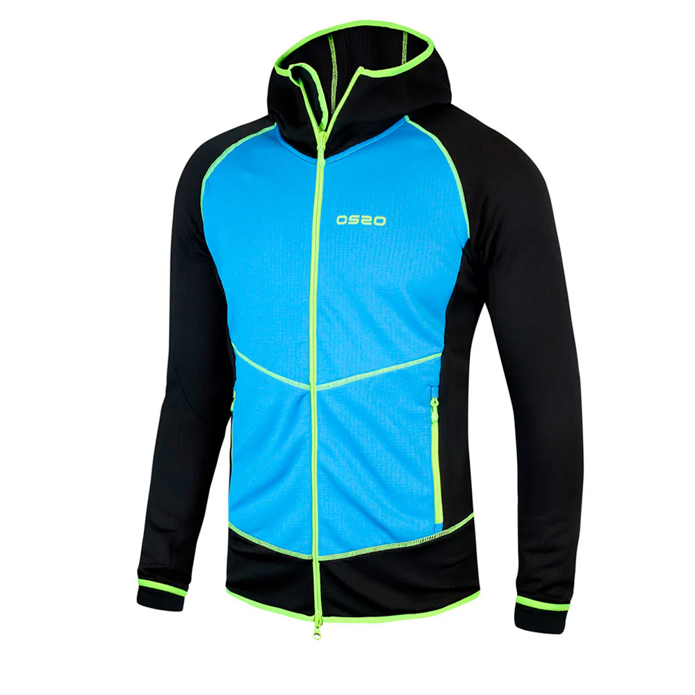 CHAQUETA OS2O POLAIR GRID - Black / Blue