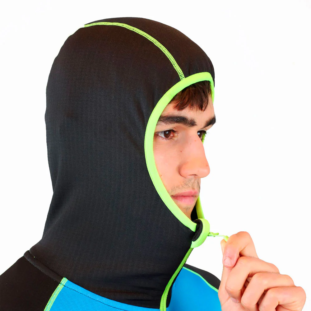 CHAQUETA OS2O POLAIR GRID - Black / Blue - Image 5