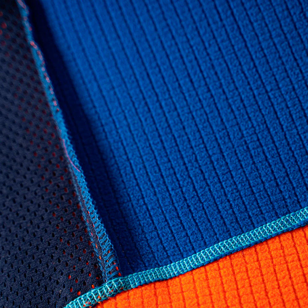 CHAQUETA OS2O POLAIR GRID - Blue / Orange - Image 8