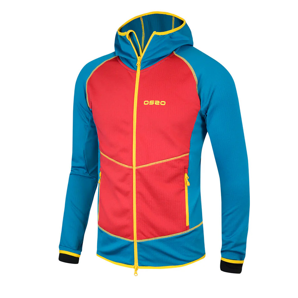 CHAQUETA OS2O POLAIR GRID - Garnet
