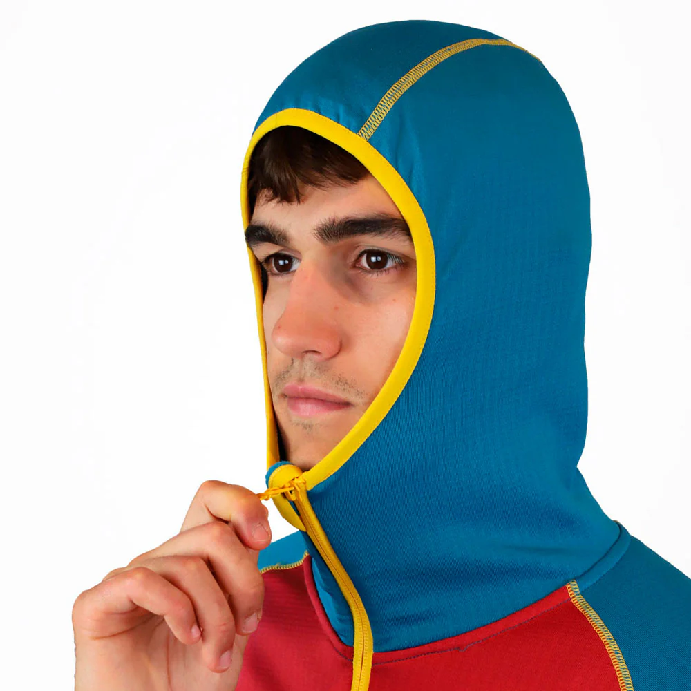 CHAQUETA OS2O POLAIR GRID - Garnet - Image 8