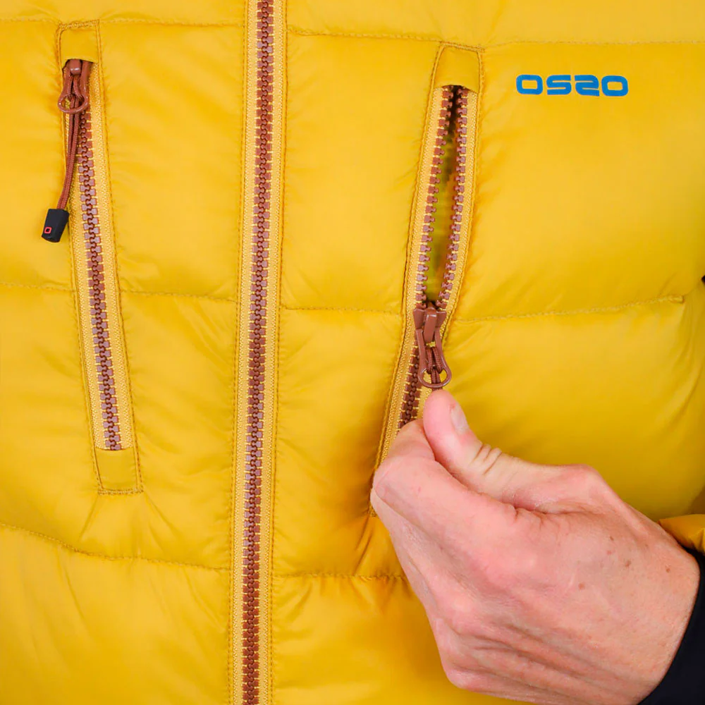 CHAQUETA OS2O TURBULENCE 850 DOWN - Moutard - Image 5
