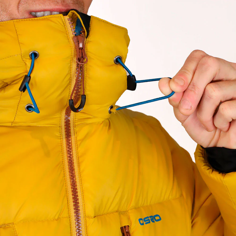 CHAQUETA OS2O TURBULENCE 850 DOWN - Moutard - Image 9