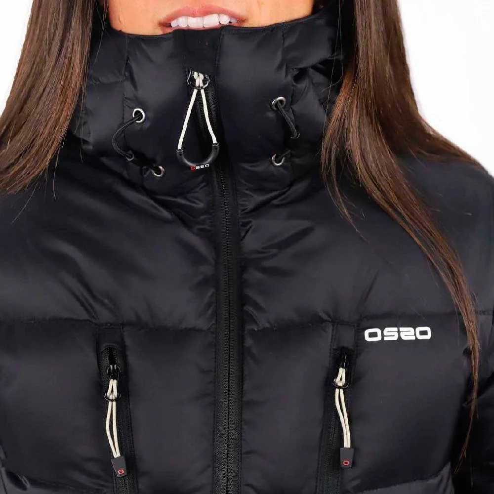 CHAQUETA OS2O TURBULENCE 850 DOWN MUJER - All Black - Image 4