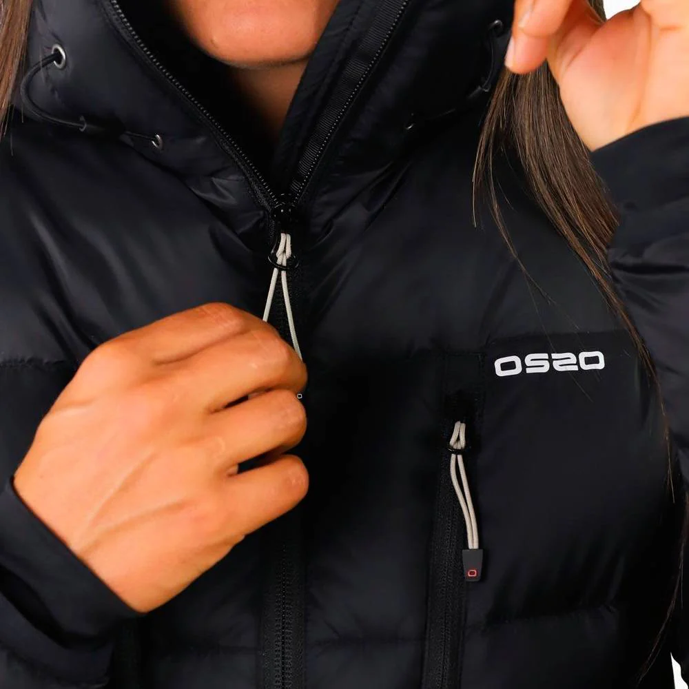 CHAQUETA OS2O TURBULENCE 850 DOWN MUJER - All Black - Image 5
