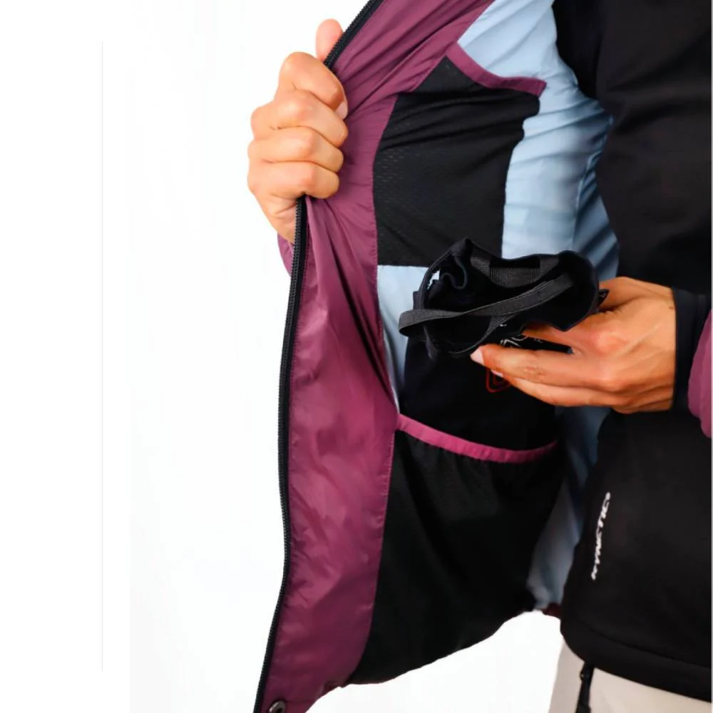 CHAQUETA OS2O TURBULENCE 850 DOWN MUJER - Prune - Image 11