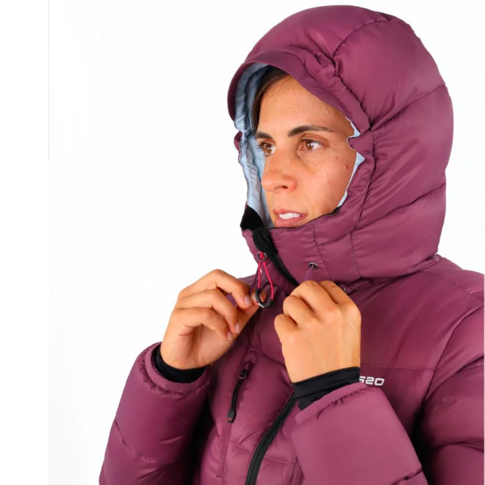 CHAQUETA OS2O TURBULENCE 850 DOWN MUJER - Prune - Image 13