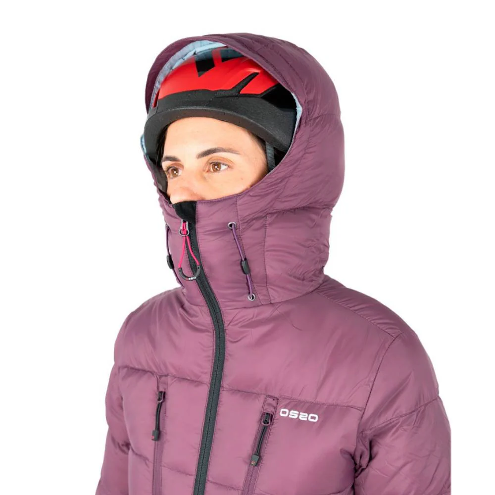 CHAQUETA OS2O TURBULENCE 850 DOWN MUJER - Prune - Image 14