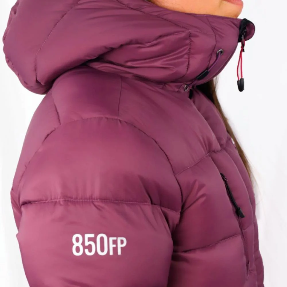 CHAQUETA OS2O TURBULENCE 850 DOWN MUJER - Prune - Image 7