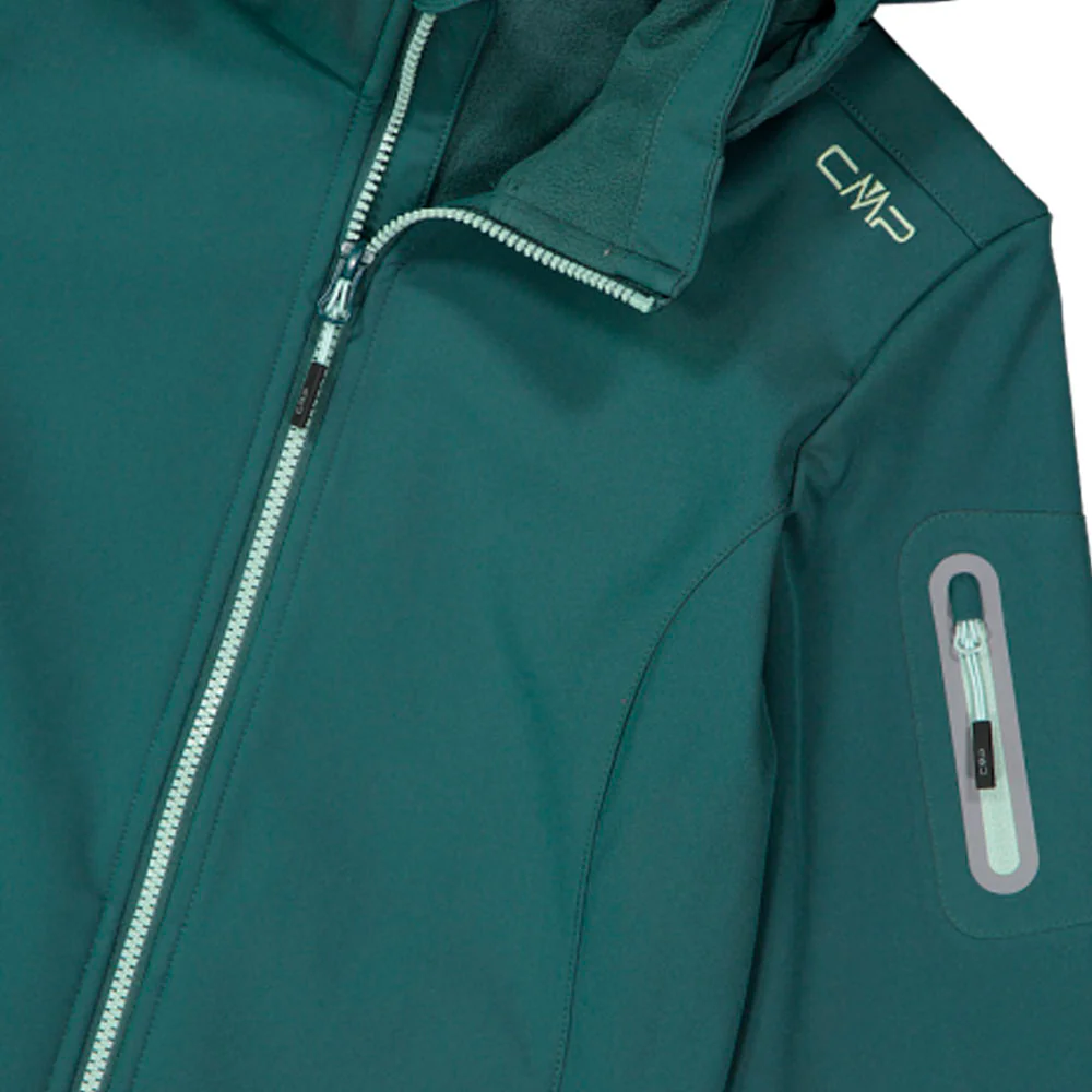 CHAQUETA SOFTSHELL CMP MUJER - Trek Green - Image 3