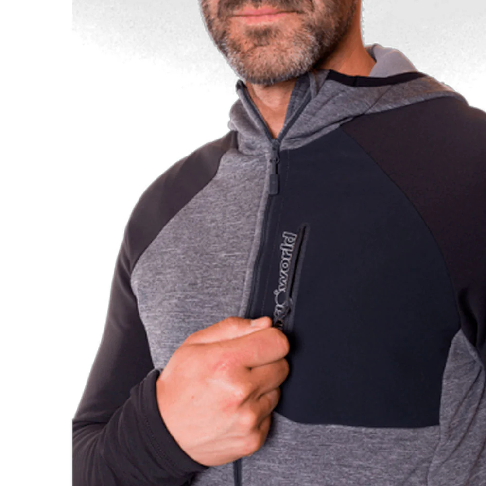 CHAQUETA TRANGOWORLD BRIGHTON - Frost Gray / Anthracite / Caviar - Image 4