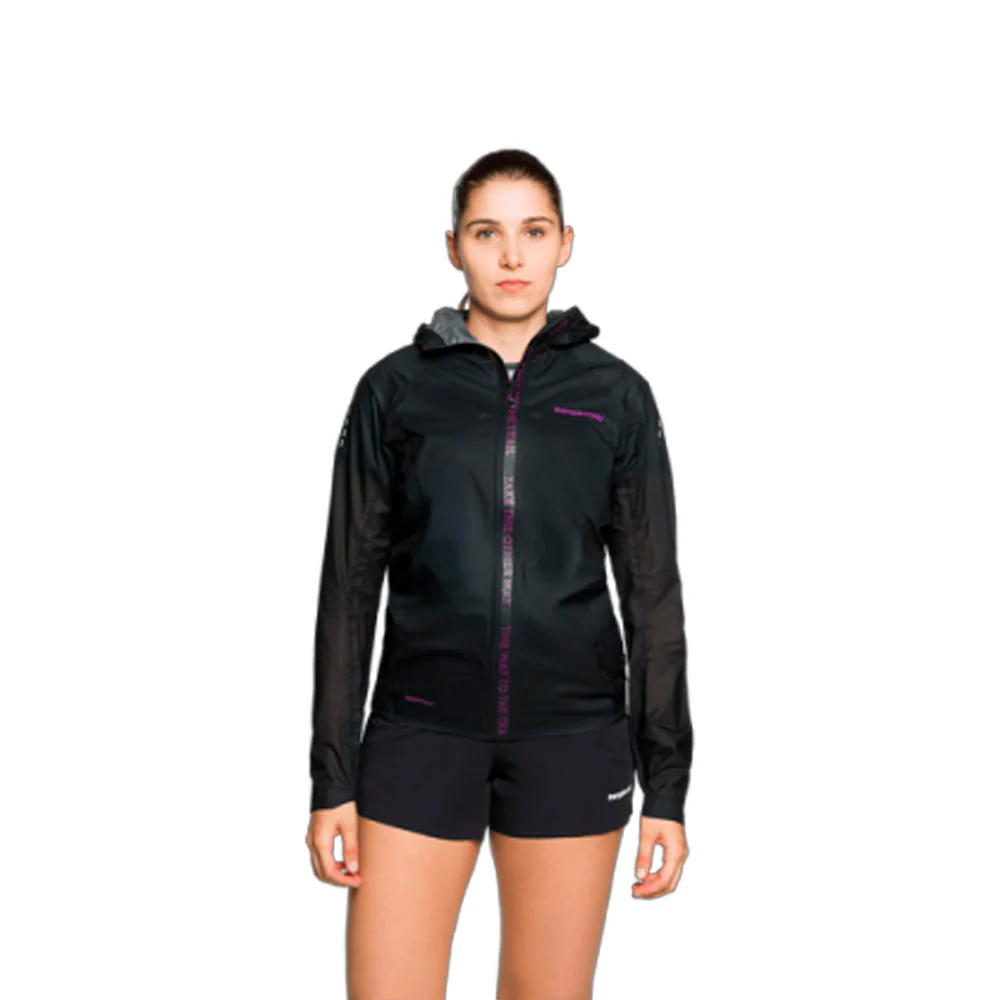 CHAQUETA IMPERMEABLE TRANGOWORLD URAMA MUJER - Caviar - Image 2