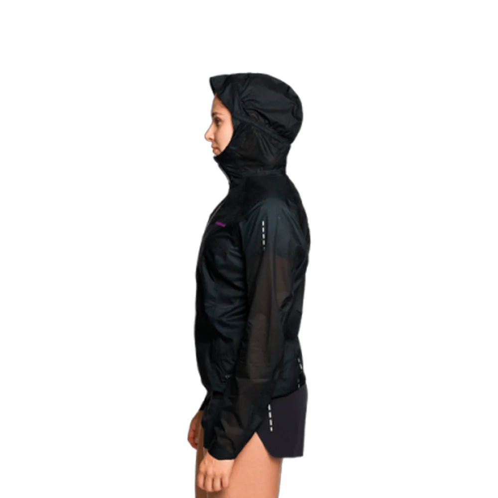 CHAQUETA IMPERMEABLE TRANGOWORLD URAMA MUJER - Caviar - Image 4