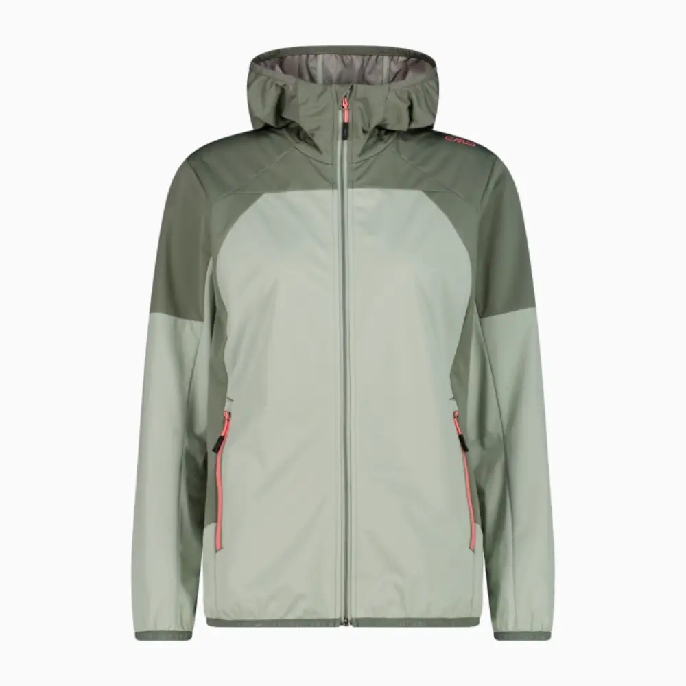 CHAQUETA IMPERMEABLE ULTRALIGHT SOFTSHELL CMP MUJER - Pistacchio - Image 6