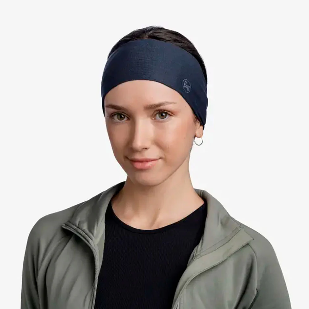 CINTA PARA PELO BUFF COOLNET UV WIDE - Solid Night Blue - Image 2