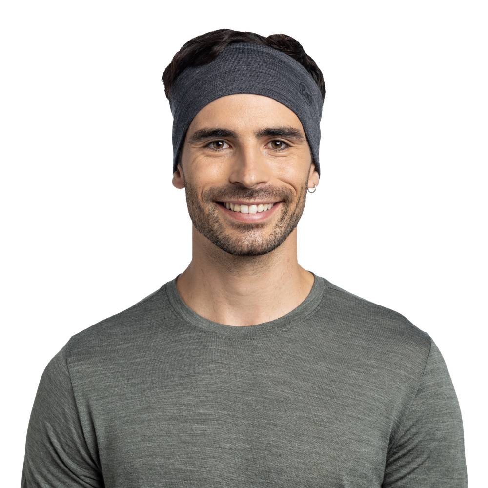 CINTA PARA PELO BUFF LIGHTWEIGHT MERINO WOOL - Solid Grey - Image 2