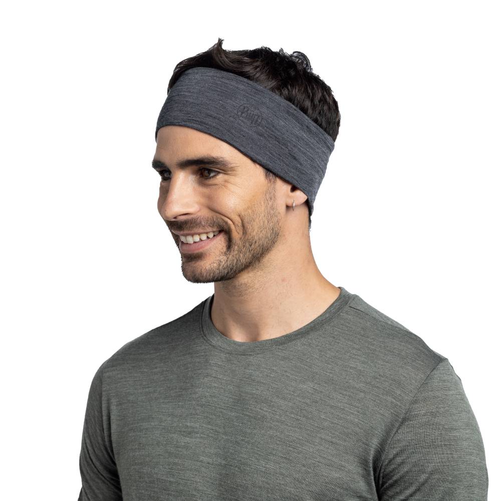 CINTA PARA PELO BUFF LIGHTWEIGHT MERINO WOOL - Solid Grey - Image 3