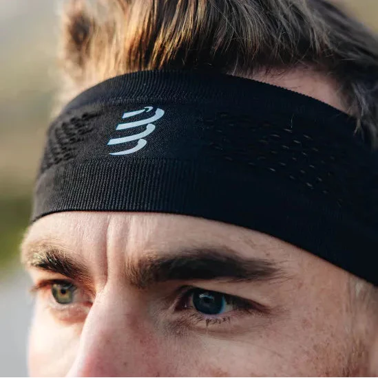 CINTA PARA PELO COMPRESSPORT THIN ON OFF - Black - Image 3