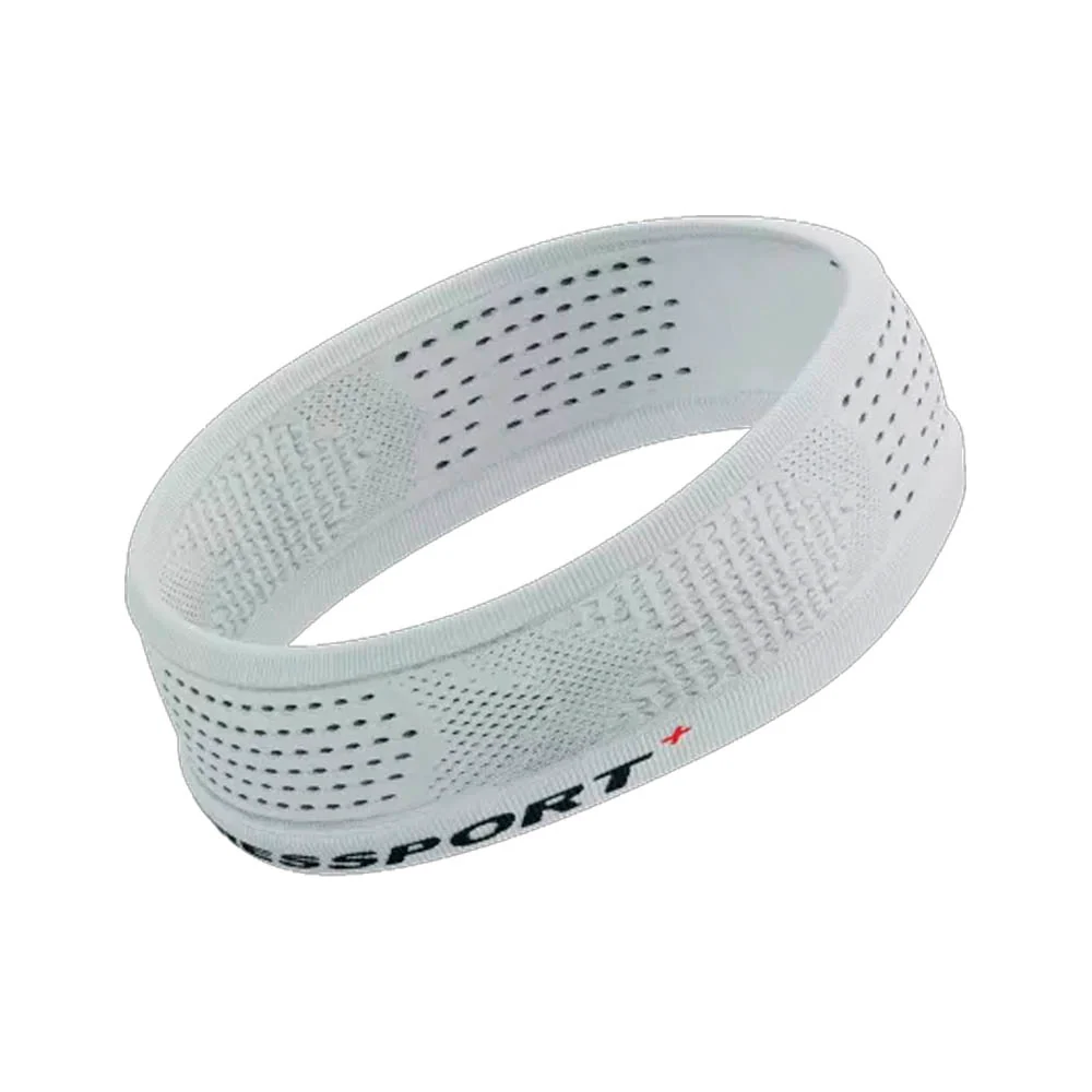 CINTA PARA PELO COMPRESSPORT THIN ON OFF - White - Image 2