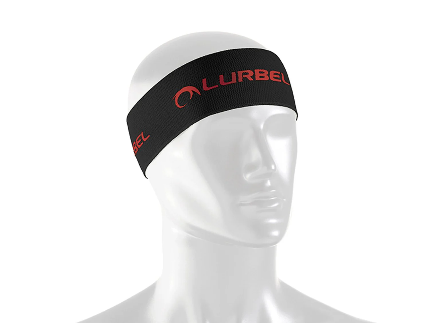 CINTA PARA PELO LURBEL BAND NARROW - Negro / Rojo