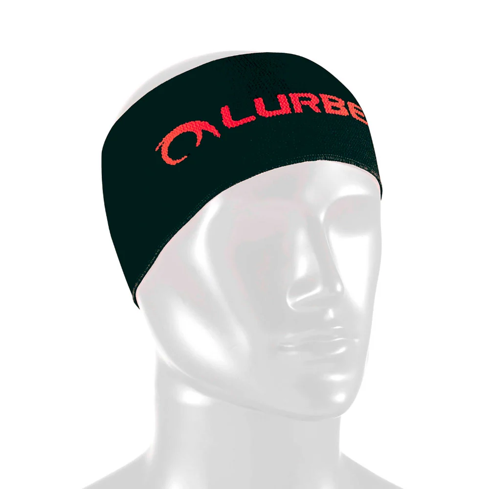 CINTA PARA PELO LURBEL BAND - Negro / Rojo