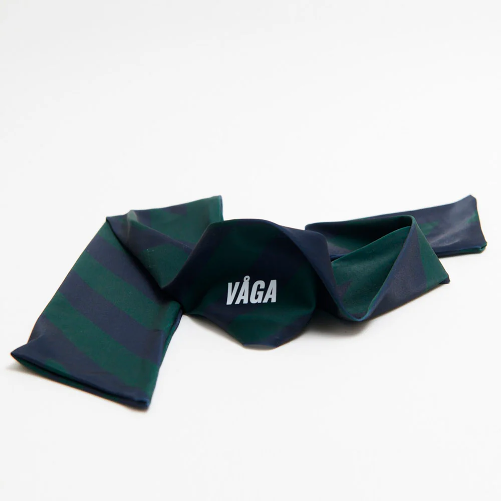 CINTA PARA PELO VÅGA SUMMER TIE BACK - Navy Blue / Racing Green - Image 2