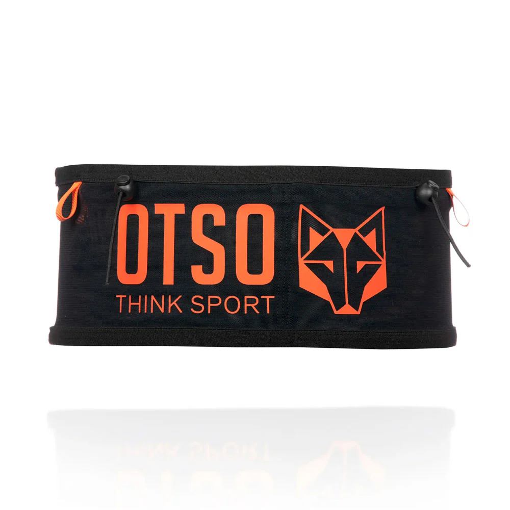 CINTURÓN OTSO UNISEX - Negro / Naranja