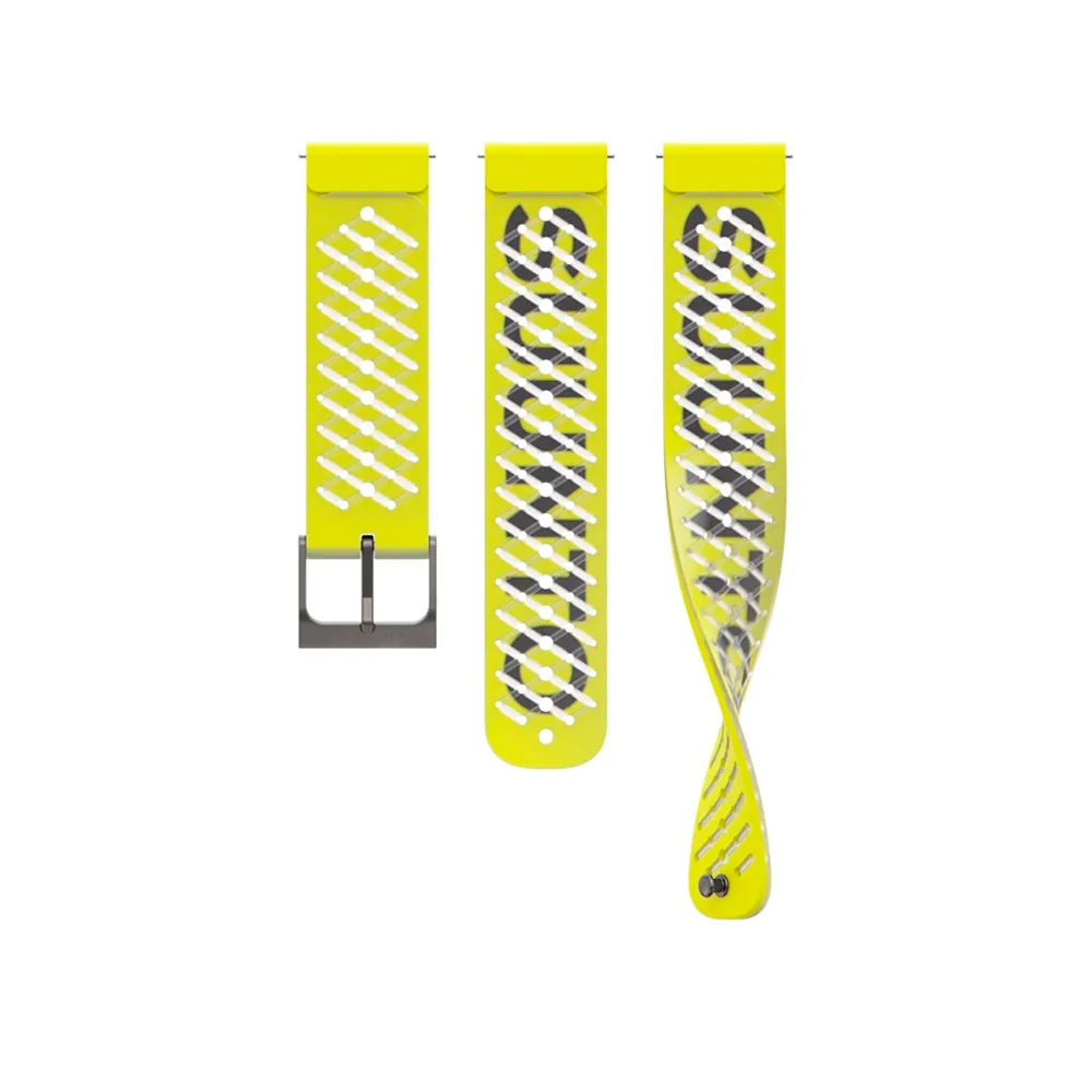 CORREA SUUNTO SILICONA ATHLETIC 5 DE 22 MM - Lemon Yellow