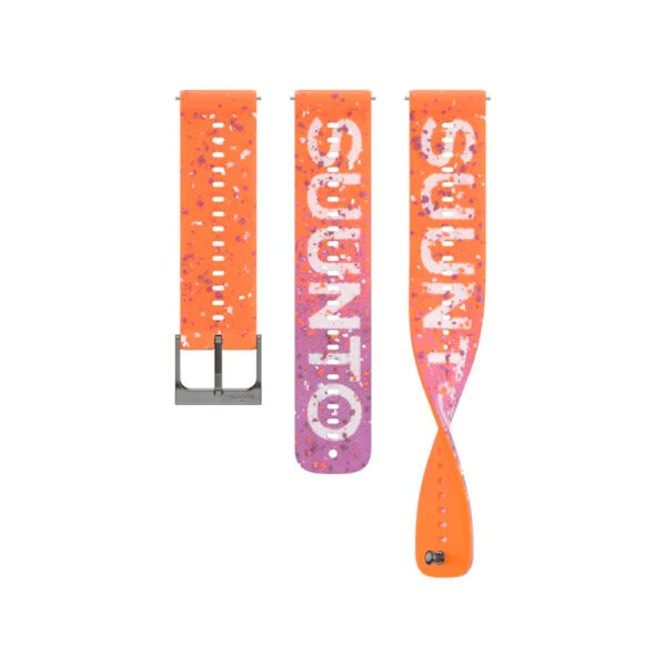 CORREA SUUNTO SILICONA ATHLETIC 6 DE 22 MM - Power Orange