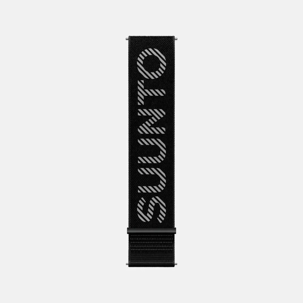 CORREA SUUNTO TEXTIL CON LAZO ATHLETIC 7 DE 22MM - Black