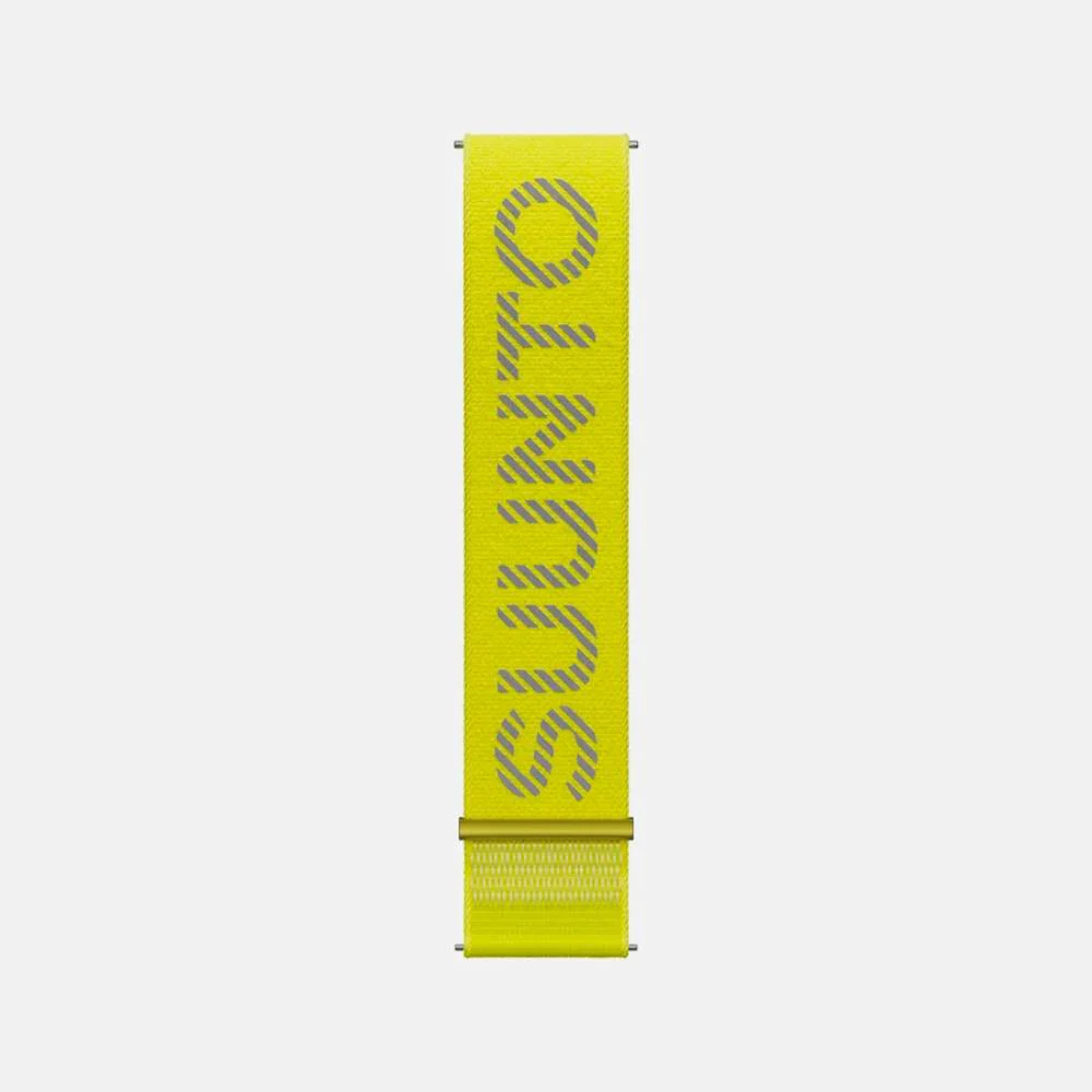 CORREA SUUNTO TEXTIL CON LAZO ATHLETIC 7 DE 22MM - Lime