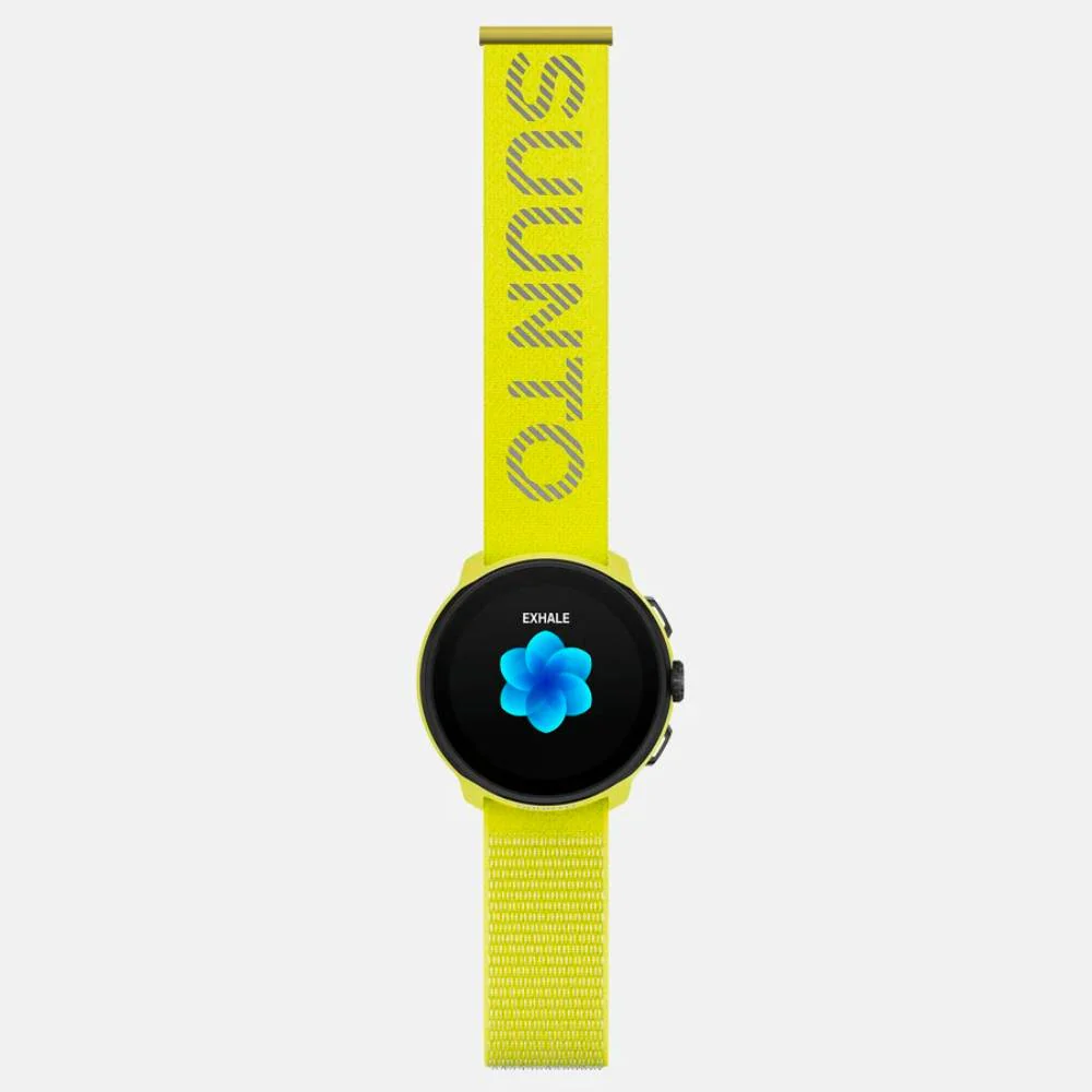 CORREA SUUNTO TEXTIL CON LAZO ATHLETIC 7 DE 22MM - Lime - Image 2