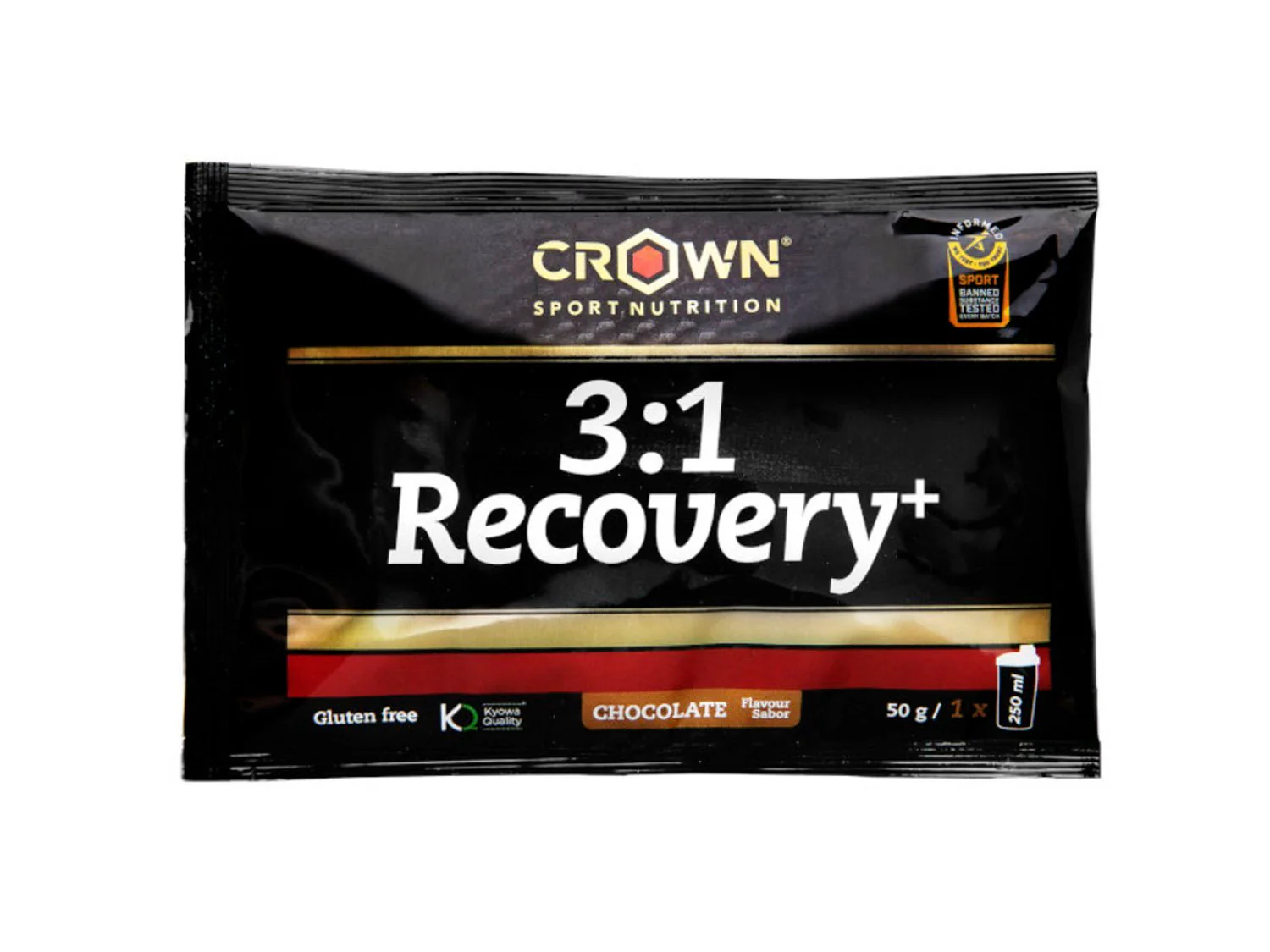 RECUPERADOR CROWN 3:1 RECOVERY+ CON AISLADO DE WHEY - Chocolate - Image 2