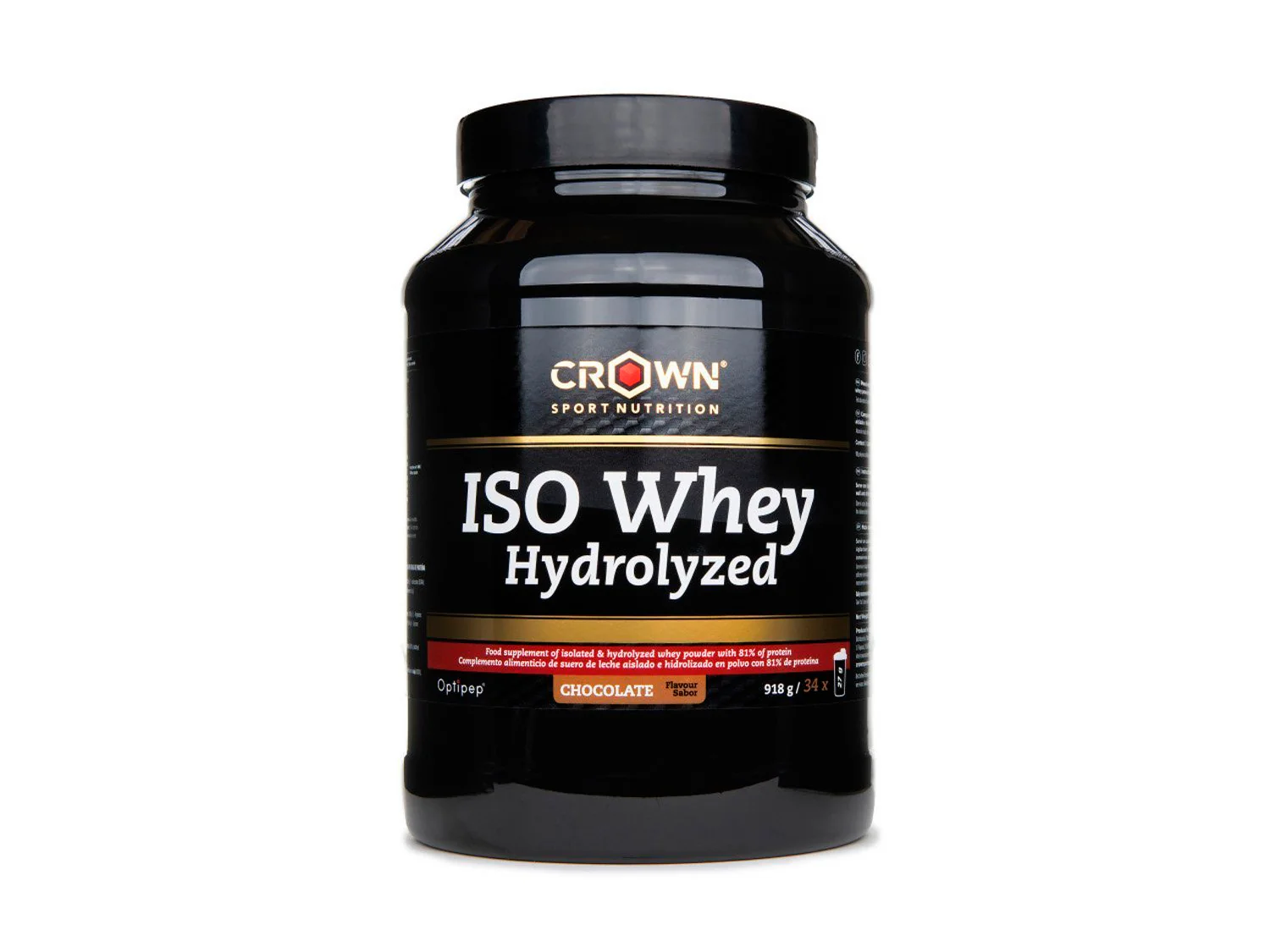PROTEÍNA AISLADA E HIDROLIZADA CROWN ISO WHEY HYDROLYZED - Chocolate