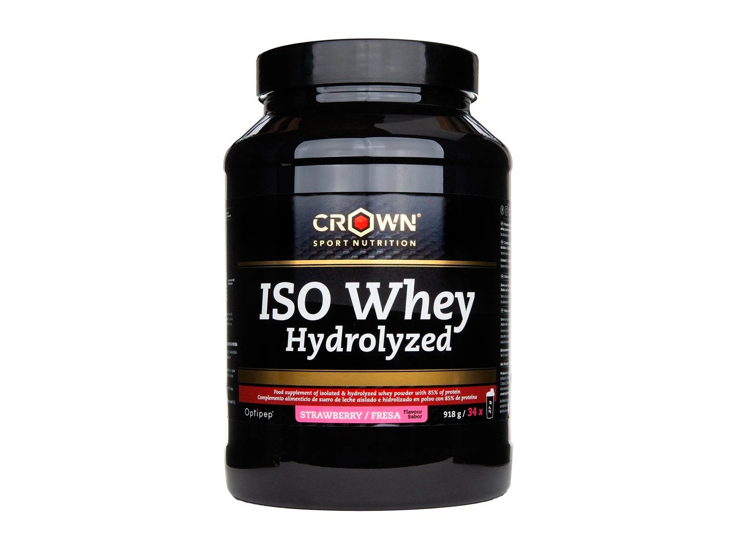 PROTEÍNA AISLADA E HIDROLIZADA CROWN ISO WHEY HYDROLYZED - Fresa