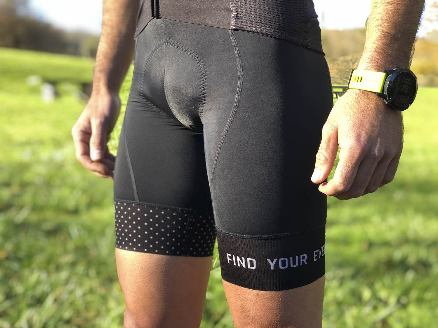 CULOTTE FIND YOUR EVEREST ELITE PRO HOMBRE - Black