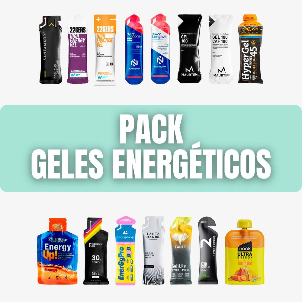 FIND YOUR EVEREST PACK GELES ENERGÉTICOS + BIDÓN GRATIS