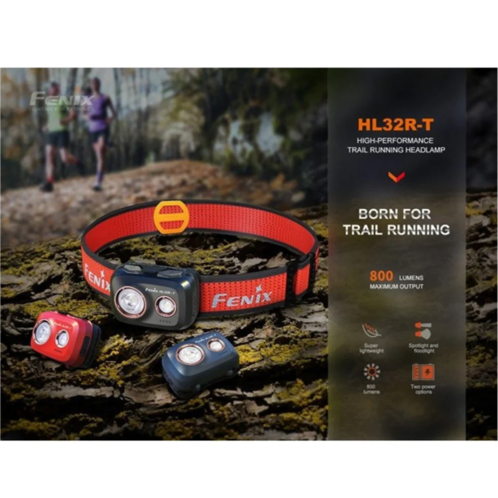 FRONTAL FENIX HL32R-T 800 LÚMENES - Rojo - Image 8