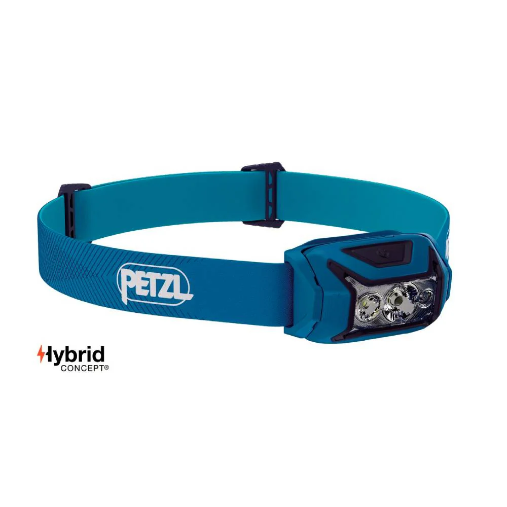 FRONTAL PETZL ACTIK 450 LÚMENES - Azul