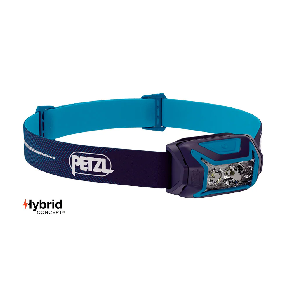 FRONTAL PETZL ACTIK CORE 625 LÚMENES - Azul