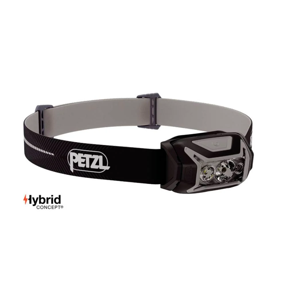 FRONTAL PETZL ACTIK CORE 625 LÚMENES - Negro